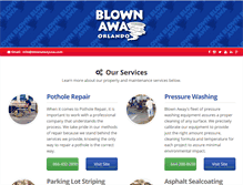 Tablet Screenshot of blownawayusa.com